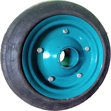 SOLID RUBBER WHEELS